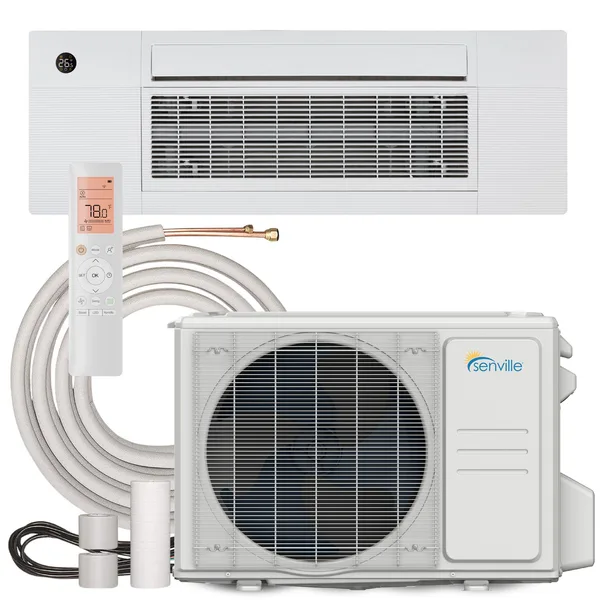 18000 BTU 1-Way Cassette Air Conditioner - Heat Pump - SENA-18HF-1WC product image