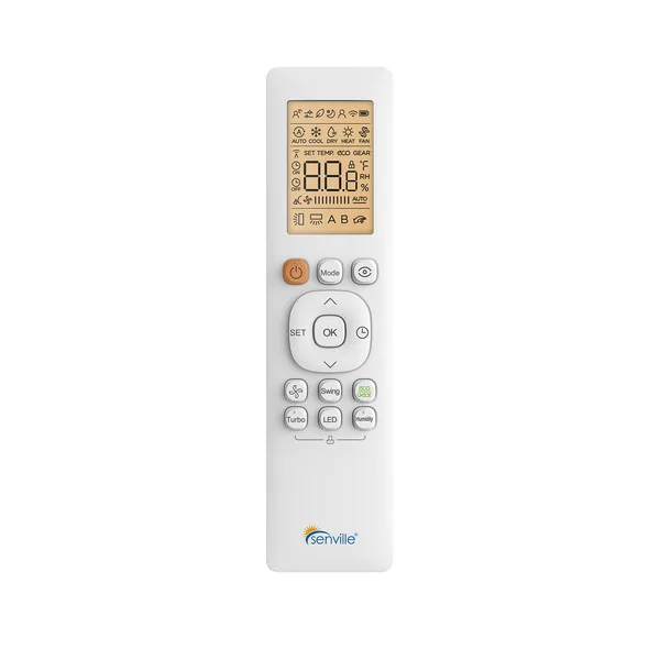 18000 BTU Ceiling Cassette Air Conditioner - Heat Pump - SENA/18HF/IC product image